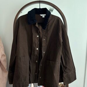 Old navy women’s brown barn jacket fall 2025